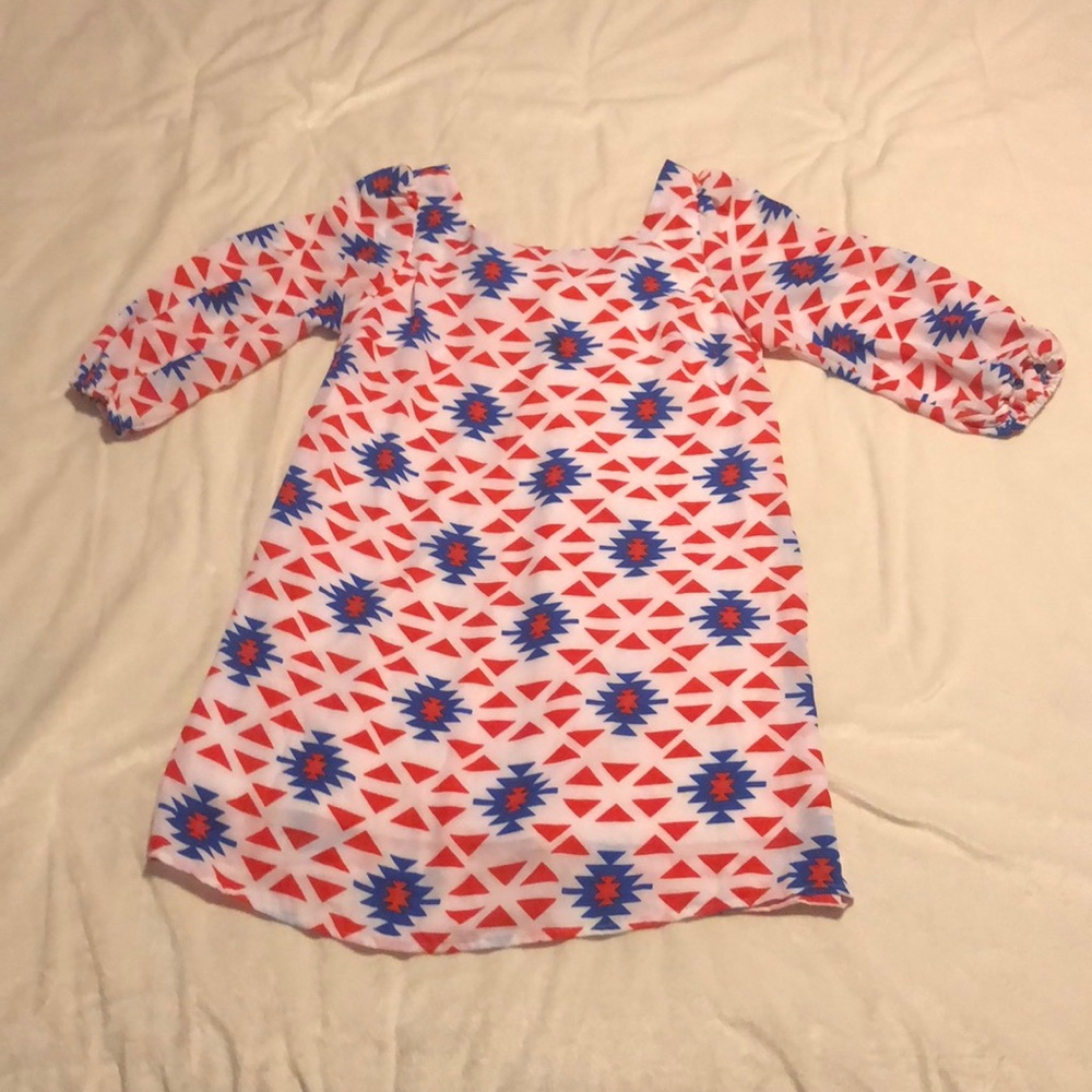 Tribal print dress